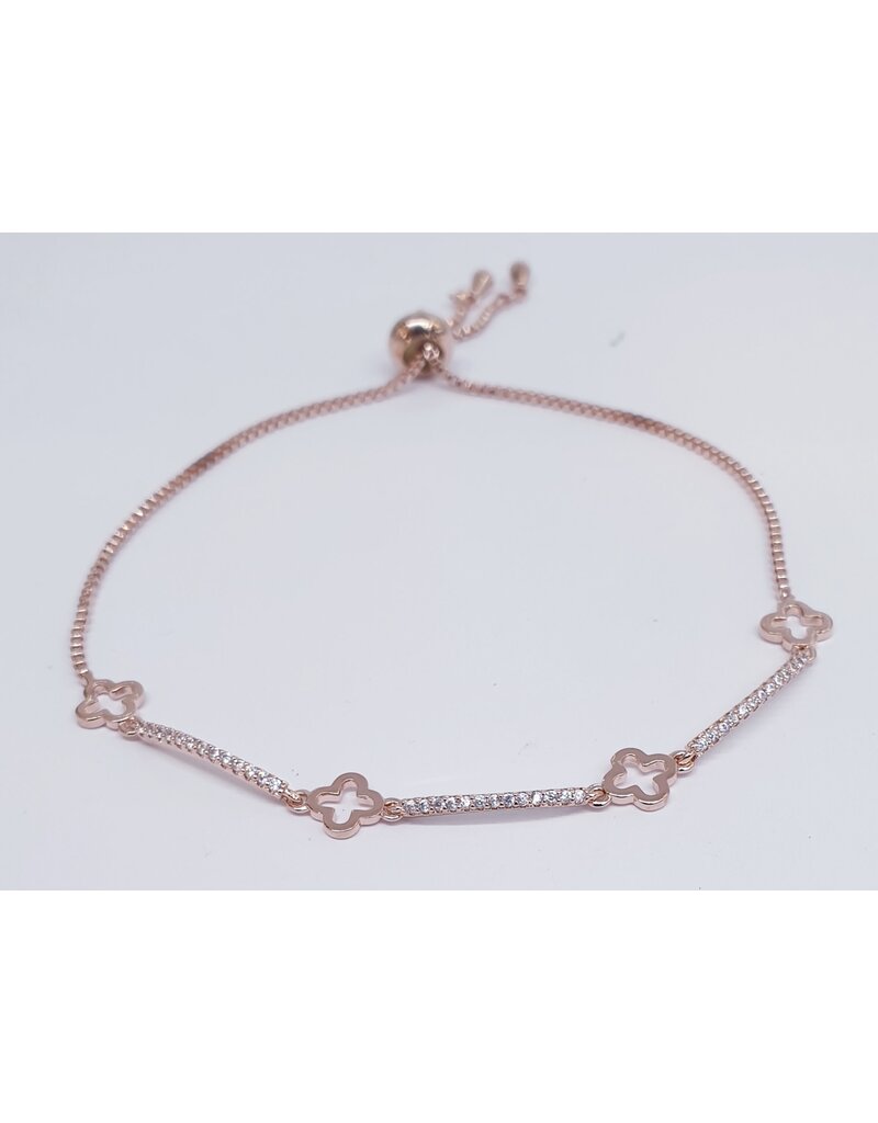 BJJ0075 - Clove, Rose Gold Adjustable Bracelet