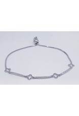 BJJ0076 - Clove, Silver Adjustable Bracelet