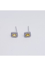 ERJ0224 - Silver,Yellow Earring