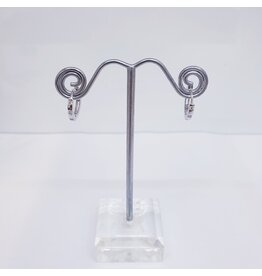 ERJ0235 - Silver Hoops Earring