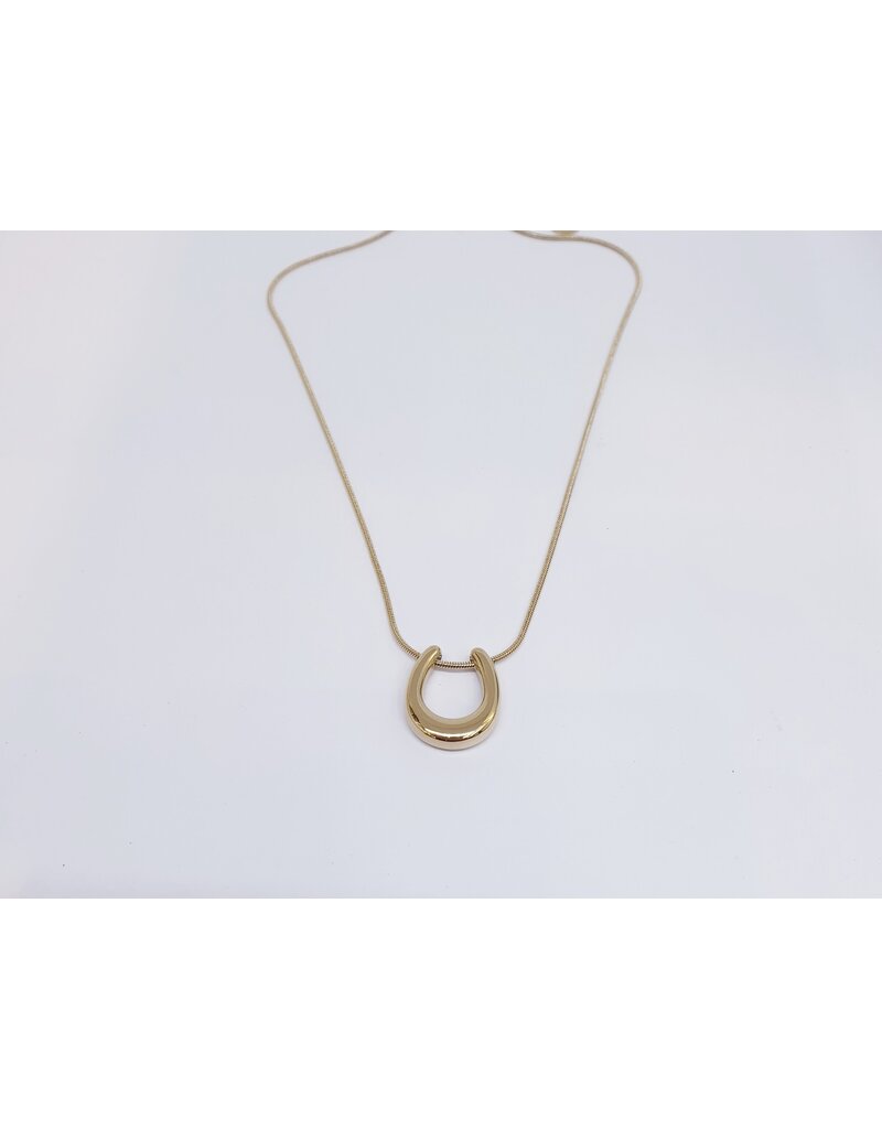 SCF0003 - Rect, Gold Necklace