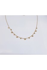SCF0021 - Gold, Evil Eye Necklace
