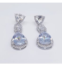 ERJ0539 - Silver, ,  Earring