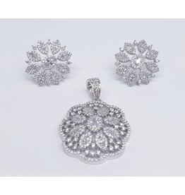 ERJ0557 - Silver, ,  Earring