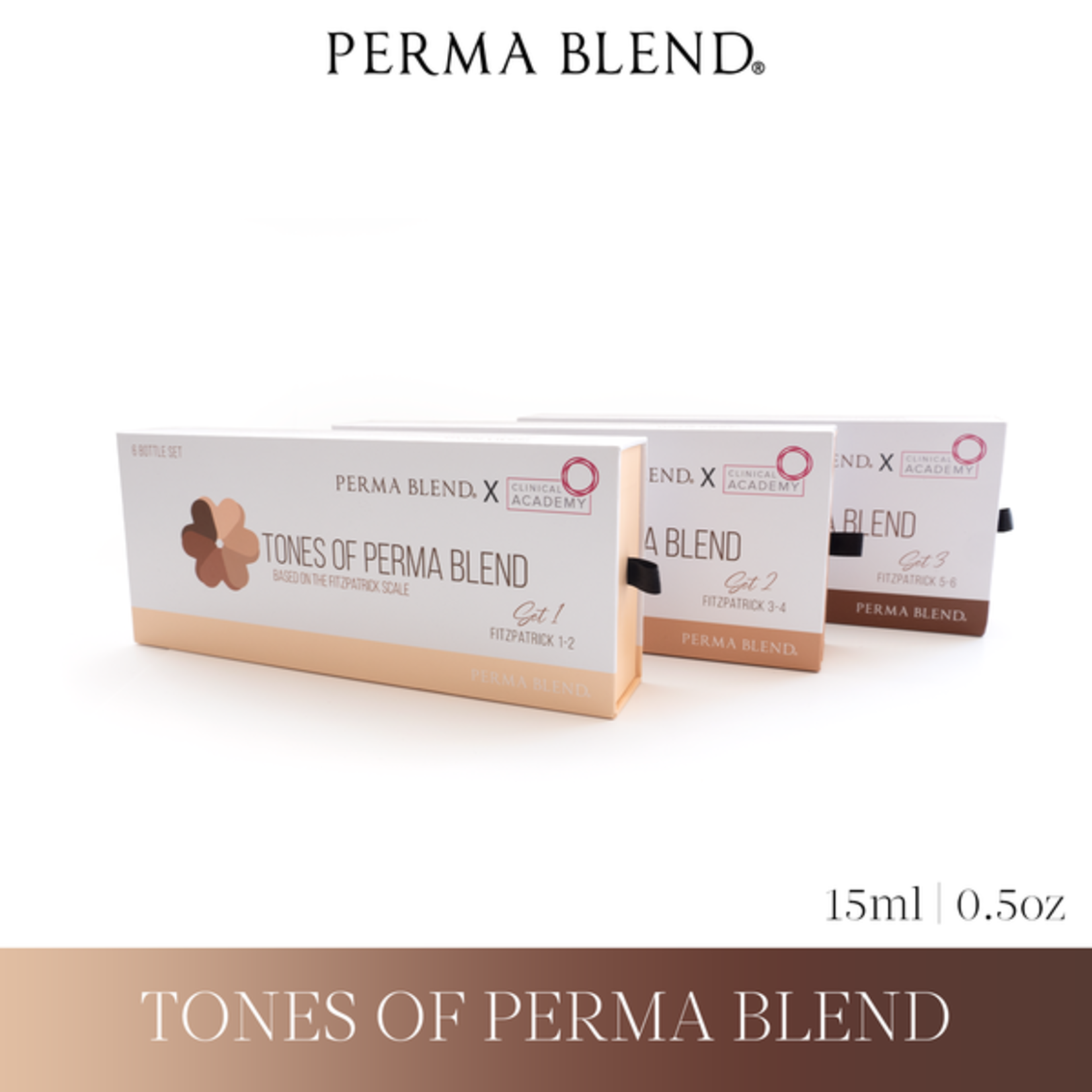 Tones of Perma Blend Set 1 (Fitzpatrick 1-2)