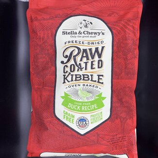 Stella and Chewys Stella and Chewys - RAW COATED - Cage Free DUCK Recipe - Dry Dog Food, 22lb