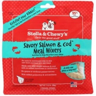 Stella and Chewys STELLAD FD MIXER SALMON COD 3.5oz