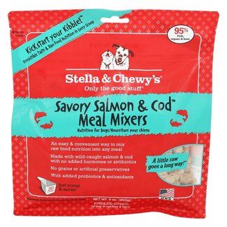 Stella and Chewys STELLAD FD MIXER SALMON COD 8oz