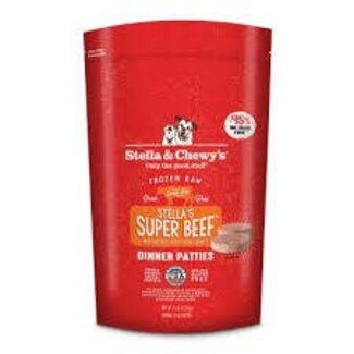 Stella and Chewys Stella and Chewys - Frozen Dinner Patties SUPER BEEF - Frozen Dog Food, 12lb