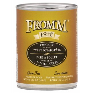 Fromm FROMMD GF CHICKEN & SWEET POTATO PATE 12.2oz
