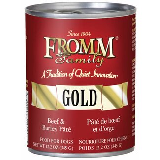 Fromm FROMMD GOLD BEEF & BARLEY 12.2oz