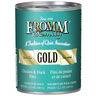 Fromm FROMMD GOLD DUCK & CHICKEN 12.2oz