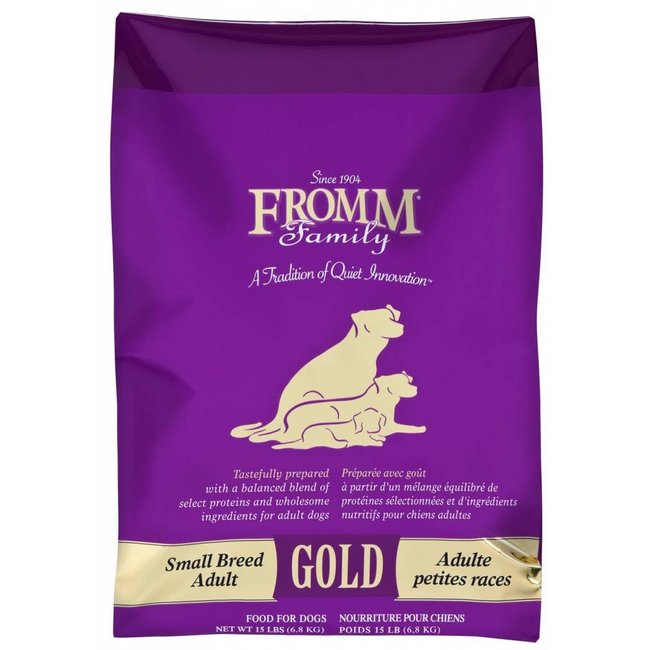 Fromm Fromm - GOLD Small Breed Adult Gold - Dry Dog Food, 15lb