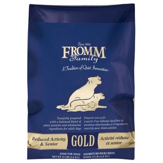 Fromm Fromm - GOLD Reduced Activity Senior Gold - Dry Dog Food, 15lb
