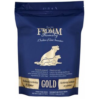 Fromm Fromm - GOLD Reduced Activity Senior Gold - Dry Dog Food, 5lb