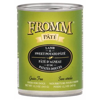 Fromm FROMMD GF LAMB & SWEET POTATO PATE 12.2OZ