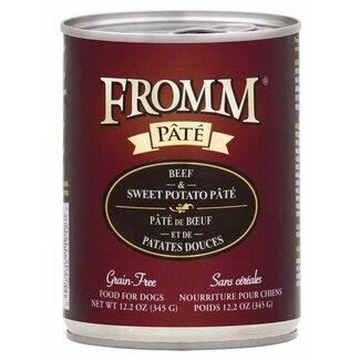 Fromm FROMMD GF BEEF & SWEET POTATO PATE 12.2oz