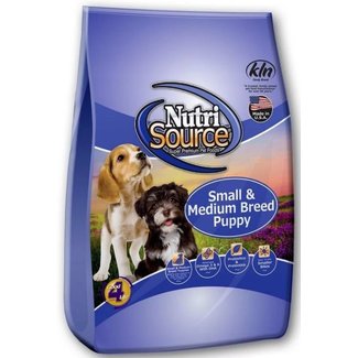Nutrisource Nutrisource Small & Medium Breed Puppy 12LB