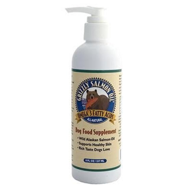 GRIZZLY SALMON OIL 8oz