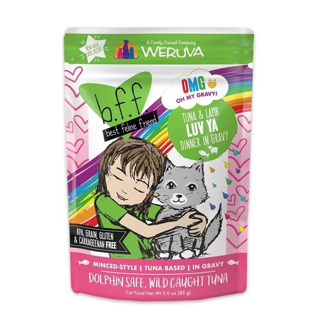 WERUVA Weruva Cat Bff Pouch Luv Ya 3oz