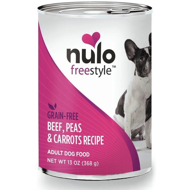 Nulo Nulo Dog Beef, Peas & Carrots 13oz