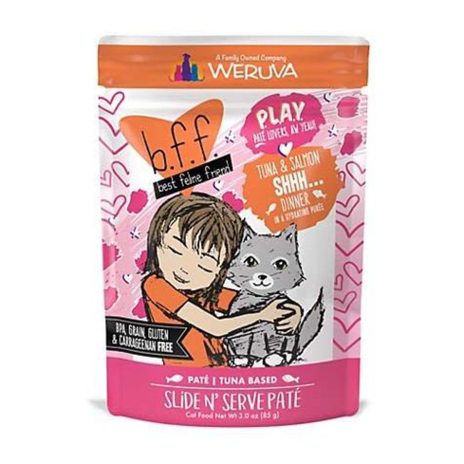 WERUVA Weruva Cat Bff Play Shhh? Pch 3oz