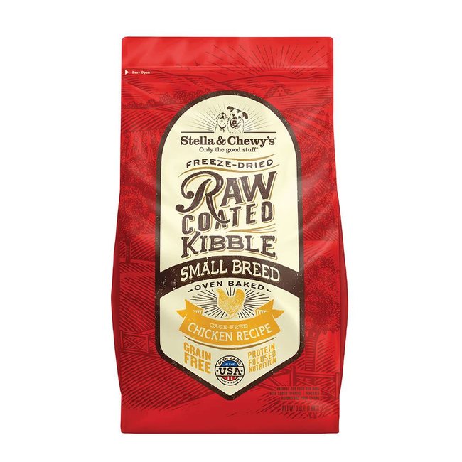 Stella and Chewys Stella and Chewys - RAW COATED - SMALL BREED Chicken Recipe - Dry Dog Food, 10lb