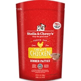 Stella and Chewys Stella and Chewys - Frozen Dinner Patties CHEWYS CHICKEN - Frozen Dog Food, 3lb