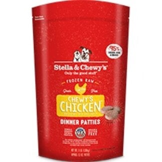 Stella and Chewys Stella and Chewys - Frozen Dinner Patties CHEWYS CHICKEN - Frozen Dog Food, 6lb