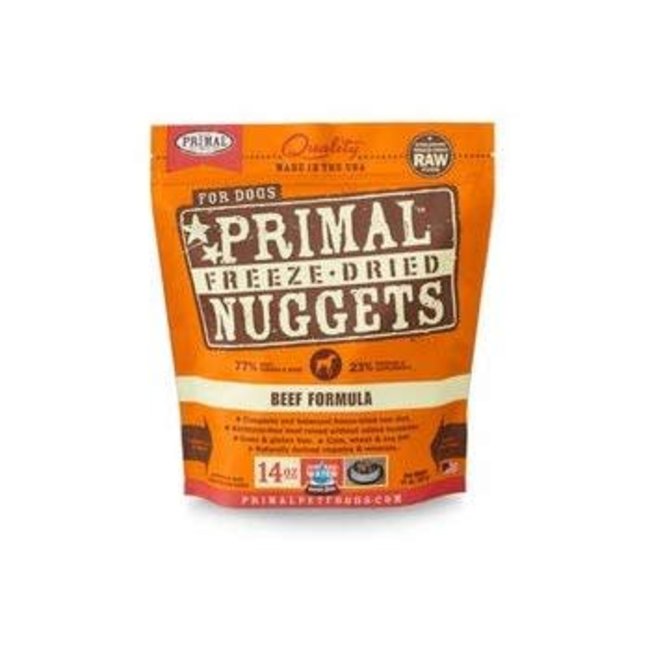 Primal Primal Dog FD Beef Nuggets 14oz