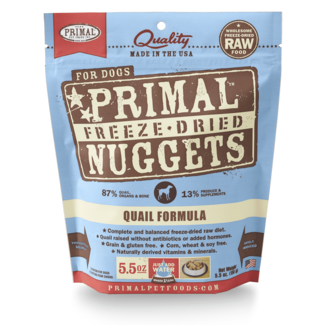 Primal Primal Dog FD Quail Nuggets 5.5oz