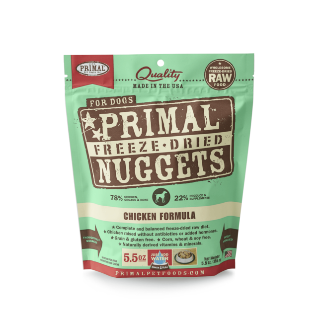 Primal Primal Dog FD Chicken Nuggets 5.5oz