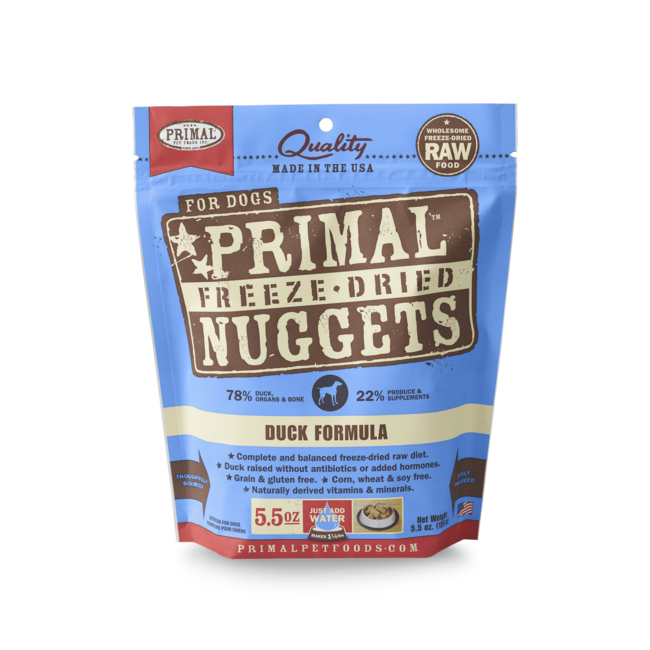 Primal Primal Dog FD Duck Nuggets 5.5oz