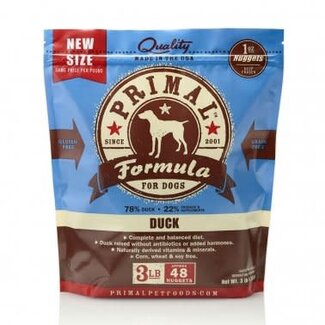 Primal Primal Dog Frozen Duck Nuggets 3#