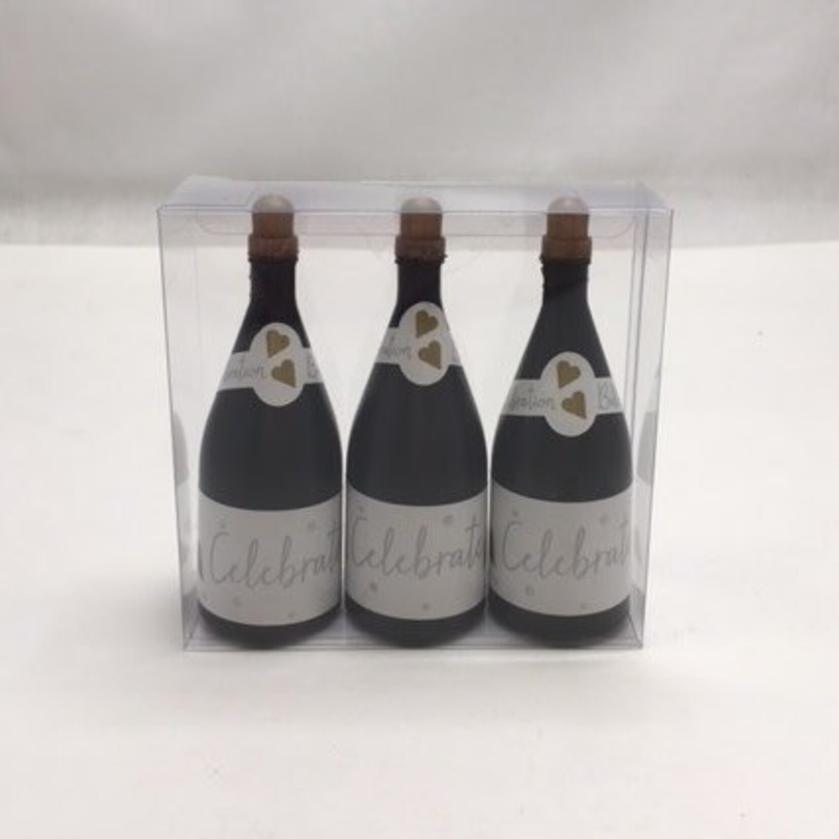 Champagne Bottle Wedding Bubbles - Pk Of 3