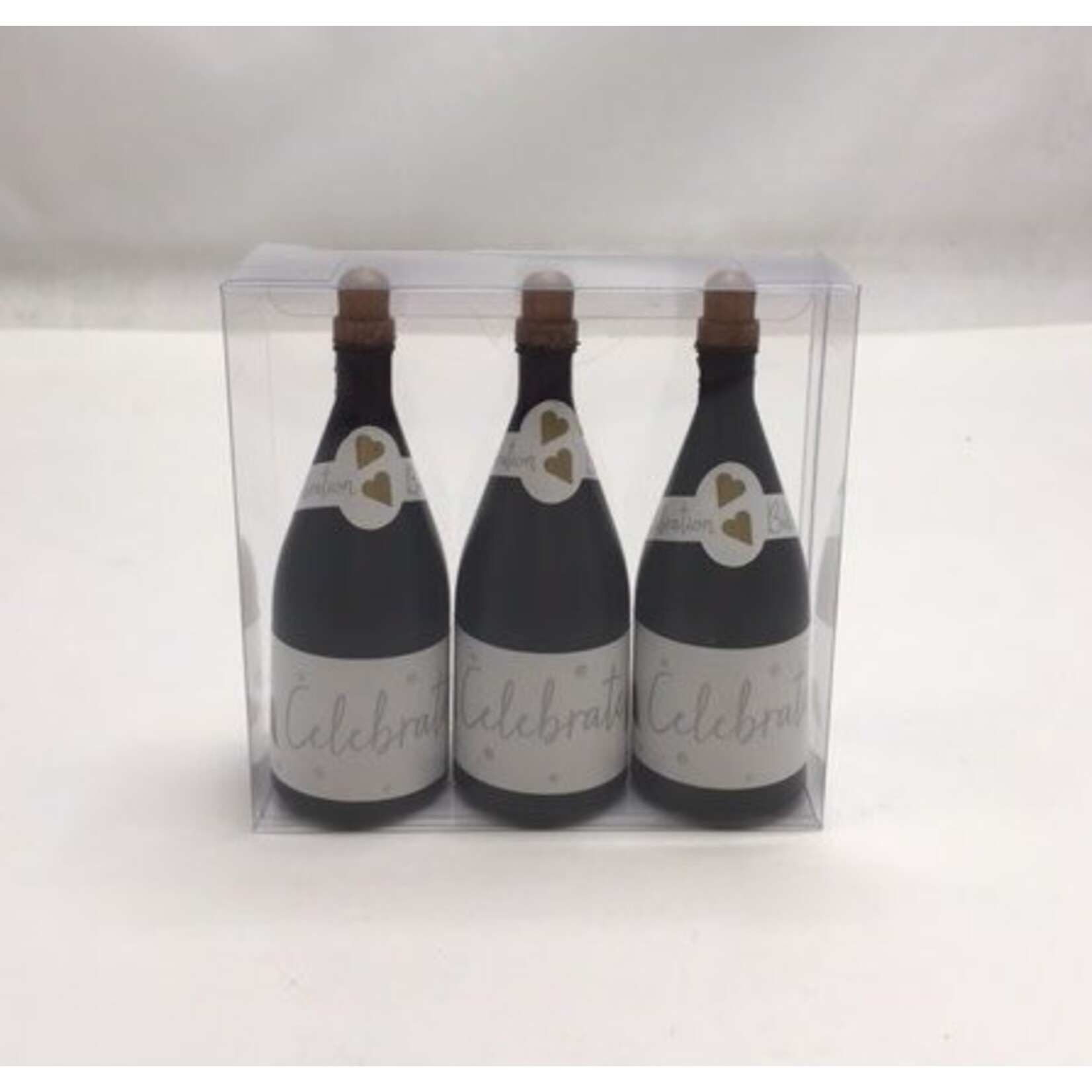 Champagne Bottle Wedding Bubbles - Pk Of 3