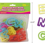 26 Press Clay Moulds Alphabets