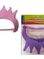 Eva Foam Princess Tiaras 2pk