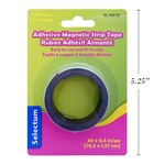 Adhesive Magnetic Strip Tape 30"X0.5"