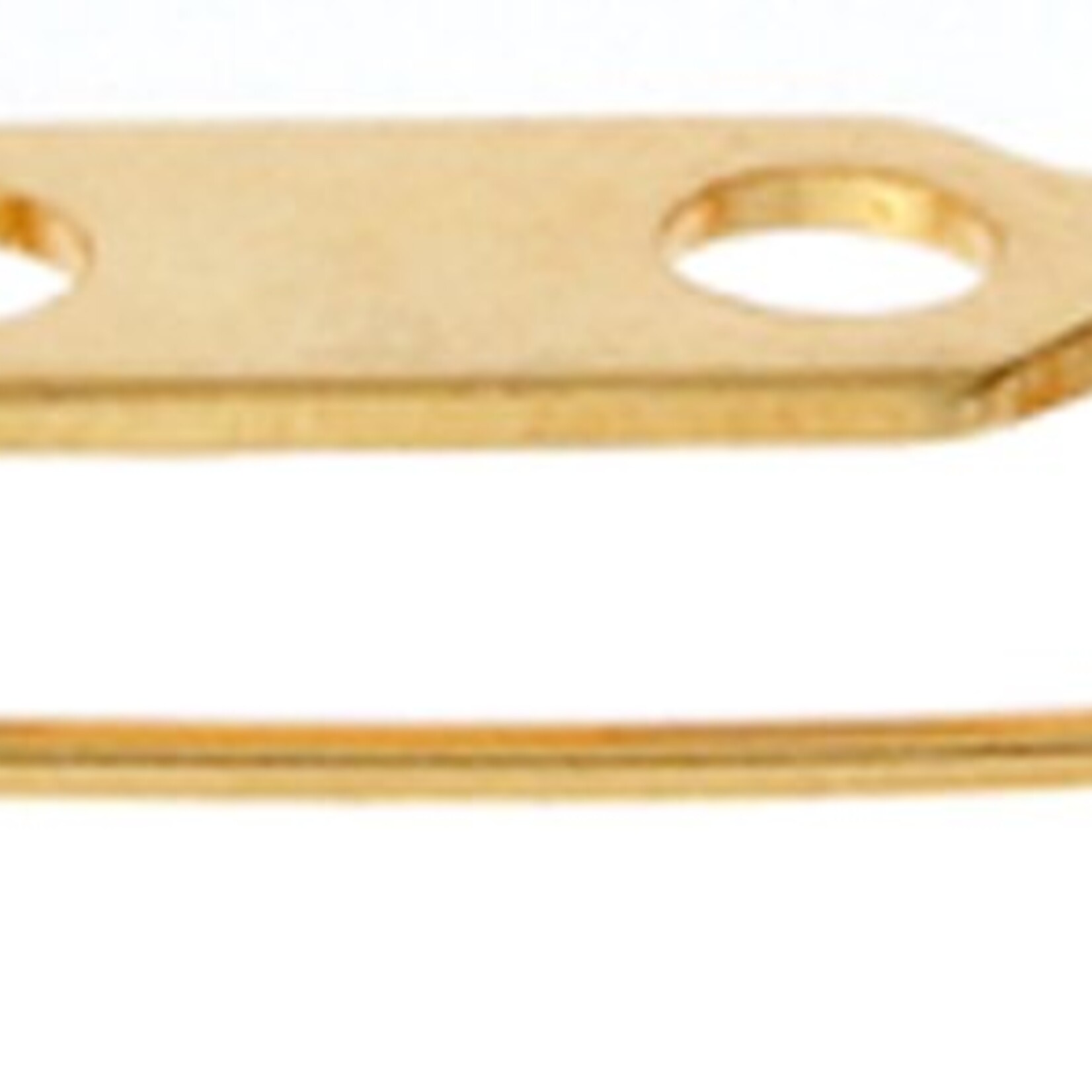 Broach / Brooch Pins (bar pins) 0.75 inches Gold (100 pieces)