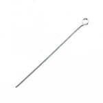 Eye Pins (100 Pieces) Silver 2 Inches 20Ga(.032)
