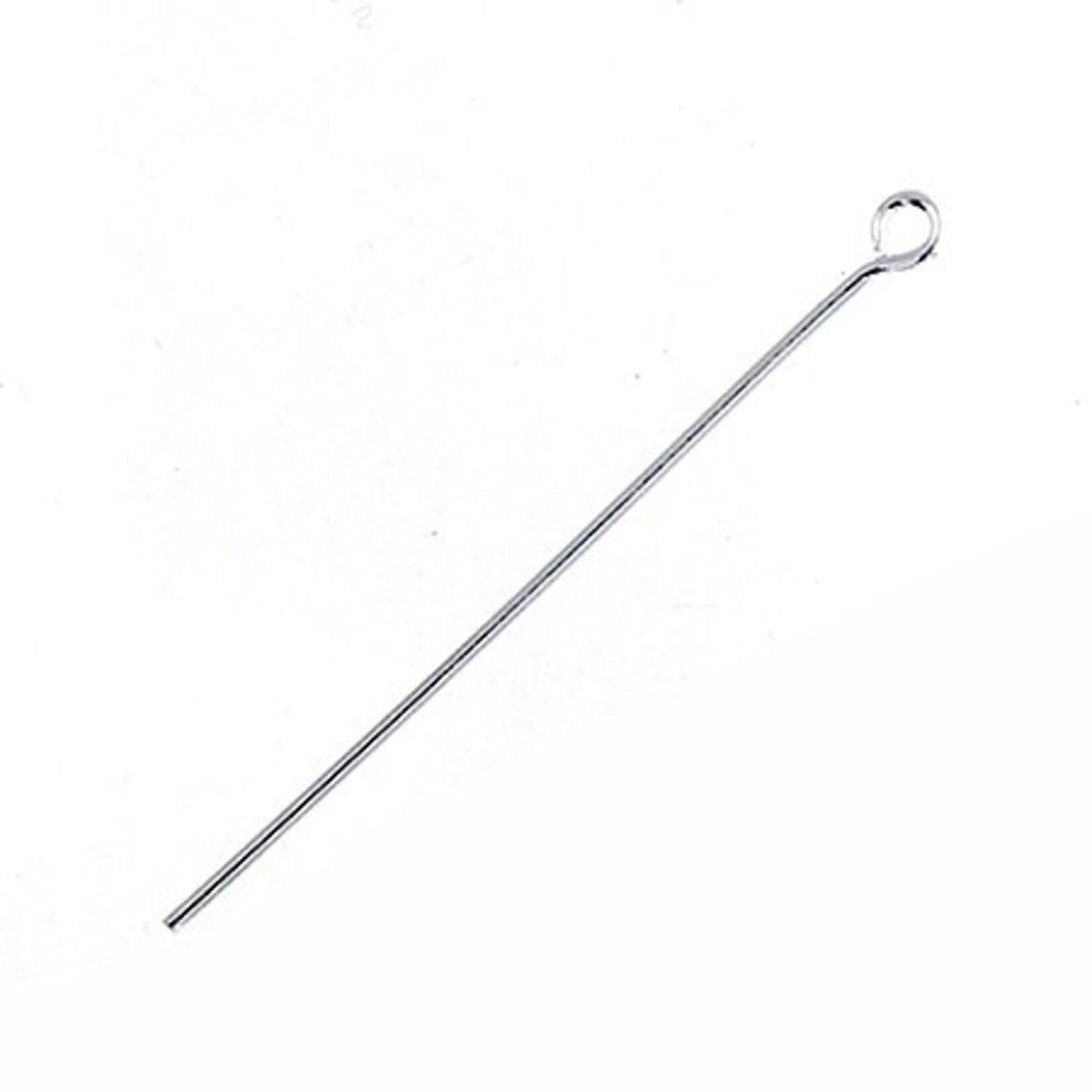 Eye Pins (100 Pieces) Silver 2 Inches 20Ga(.032)