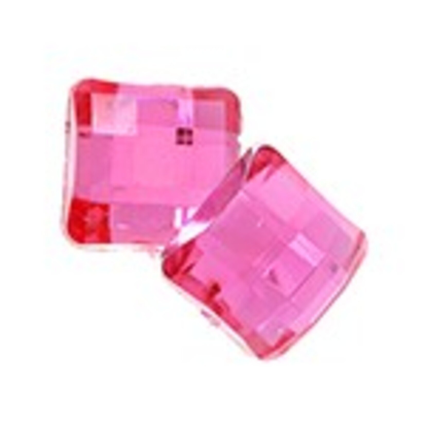 Acrylic Facetted Rhinestone Square (100 Pcs)