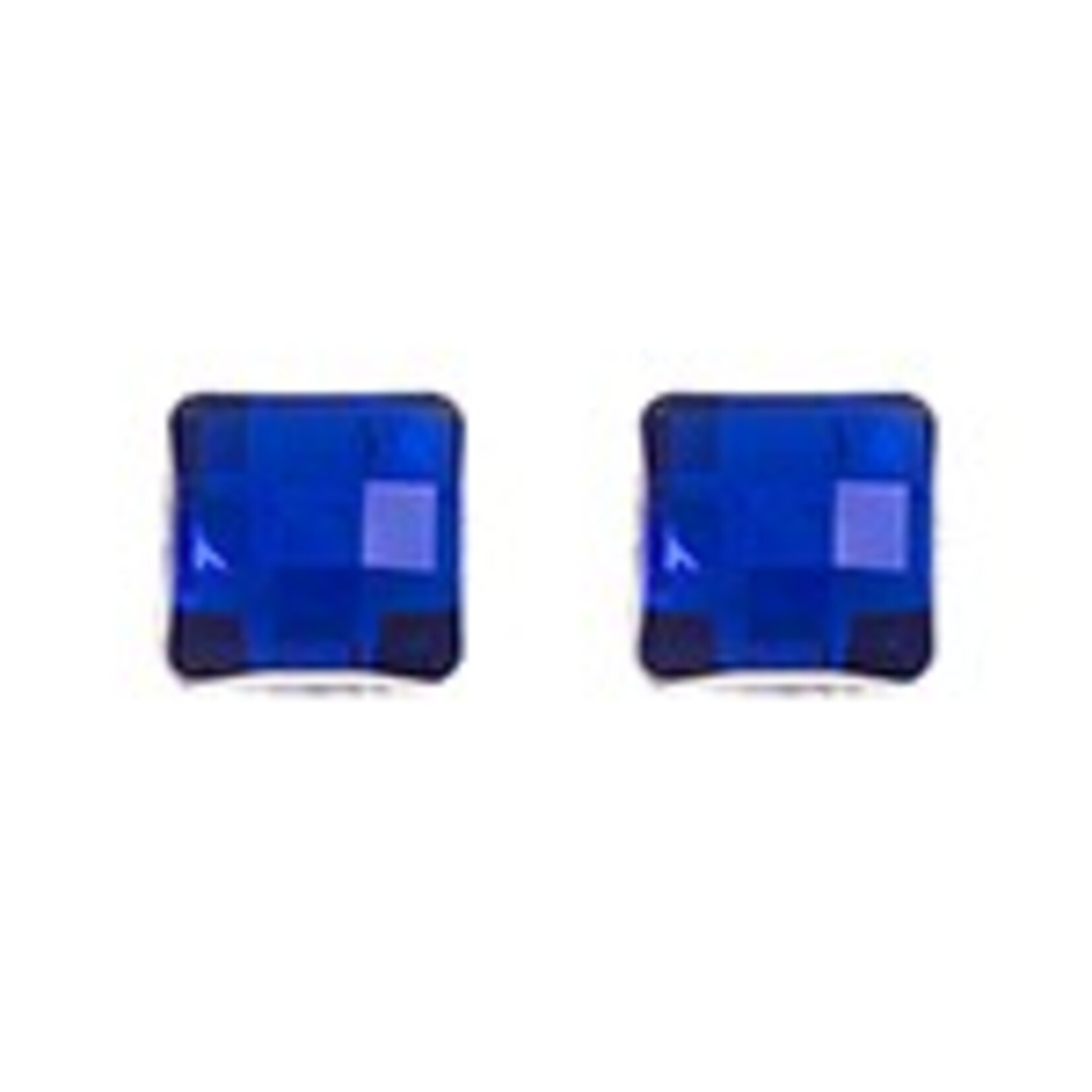 Acrylic Facetted Rhinestone Square (100 Pcs)