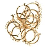 Chandelier Earring (1 Pair) Gold Nickel Free 23Mm