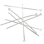 Eye Pins (500 pieces) 2in 22ga (.025) Gold