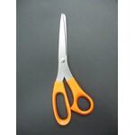 Multi Purpose Scissors Silver & Orange 8.5 Inches