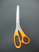 Multi Purpose Scissors Silver & Orange 8.5 Inches