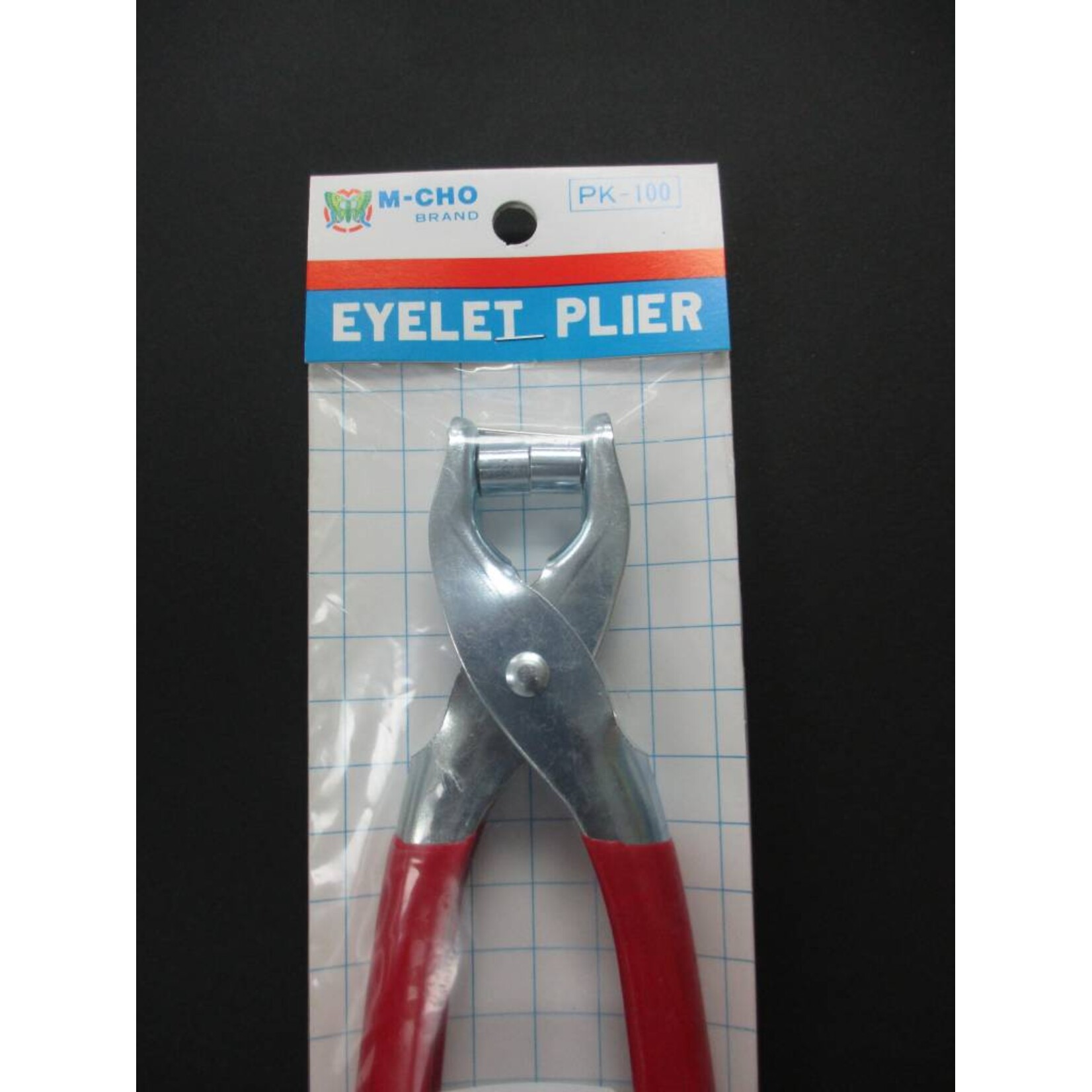 Eyelet Pliers Silver/Red