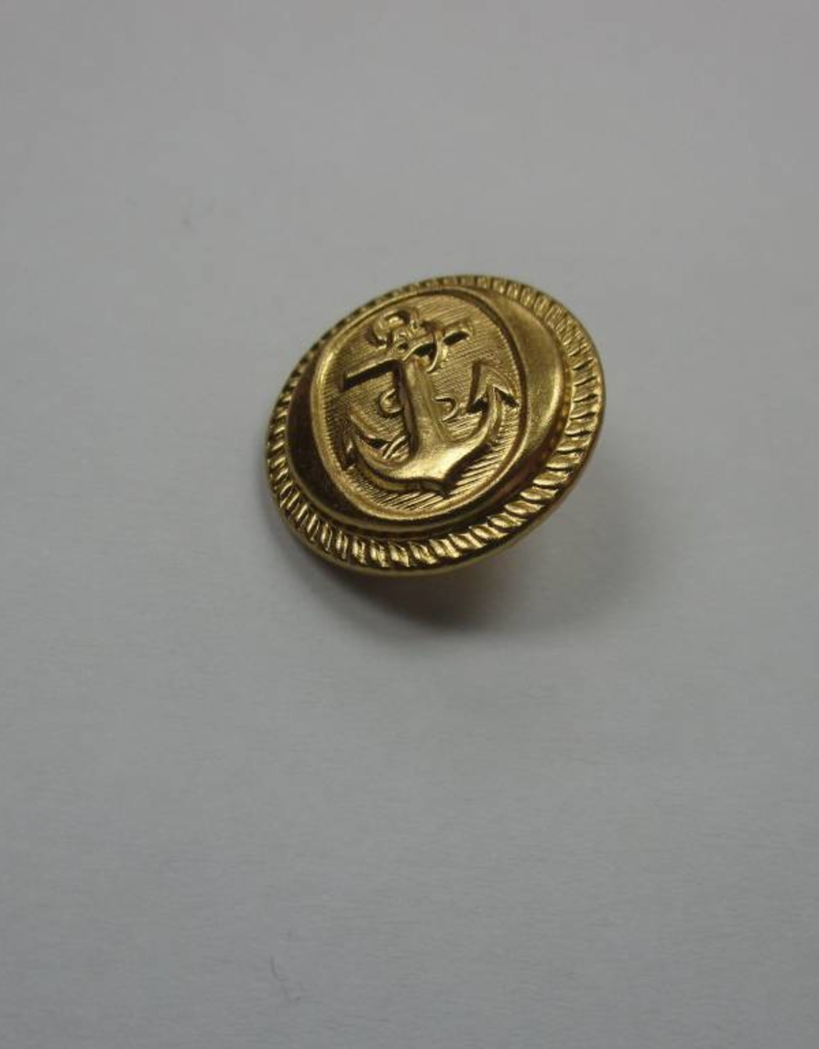 Sailor Anchor Buttons 21Mm - Gold (Gross)